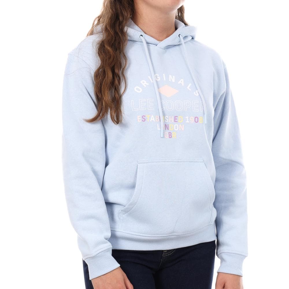 Sweat à Capuche Bleu Femme Lee Cooper Octavi 1