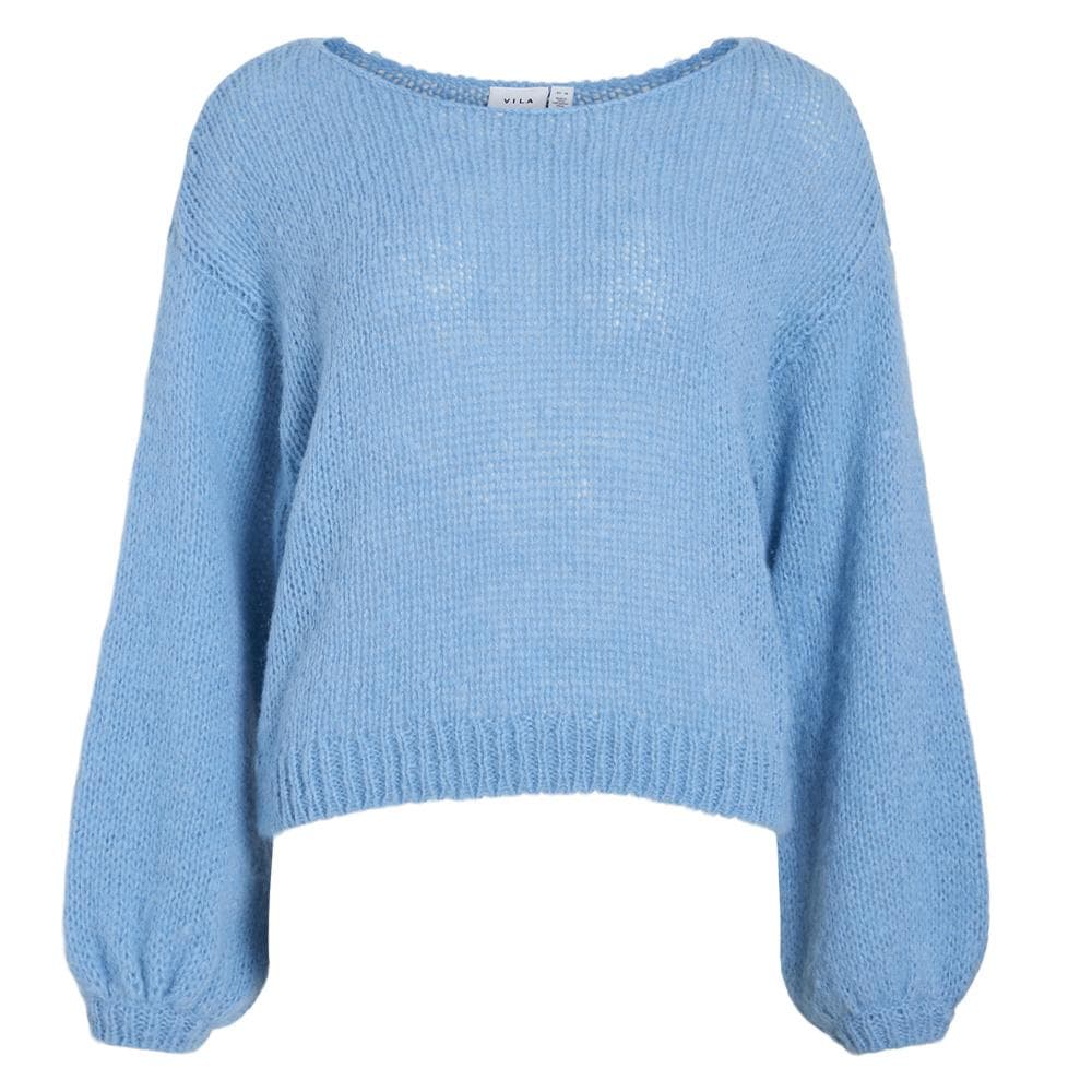 Pull Bleu Femme Vila Choca 1