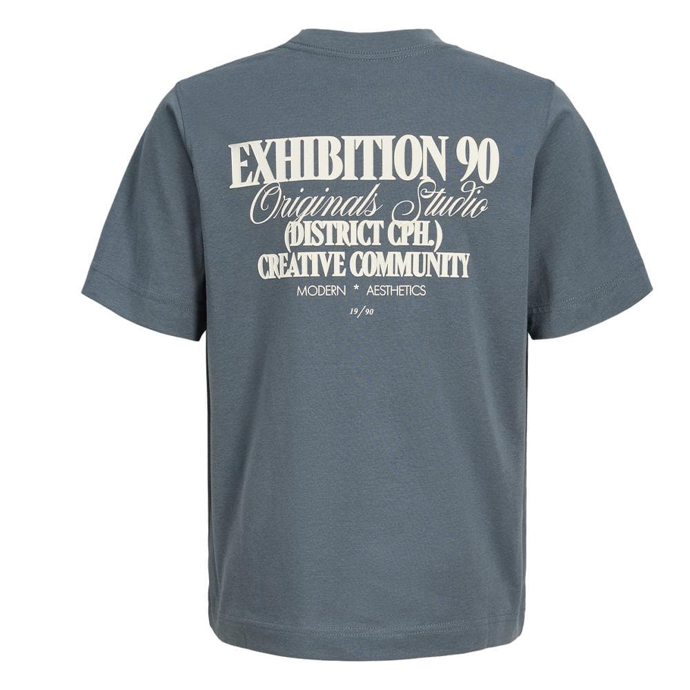 T-Shirt Bleu Garçon Jack & Jones Roxbury 2