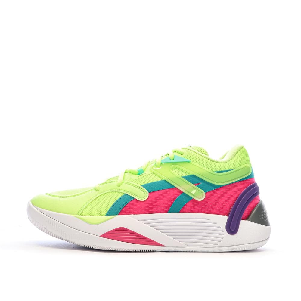 Chaussures de basketball Vert/Rose Homme Puma TRC Blaze Court Daytona 1