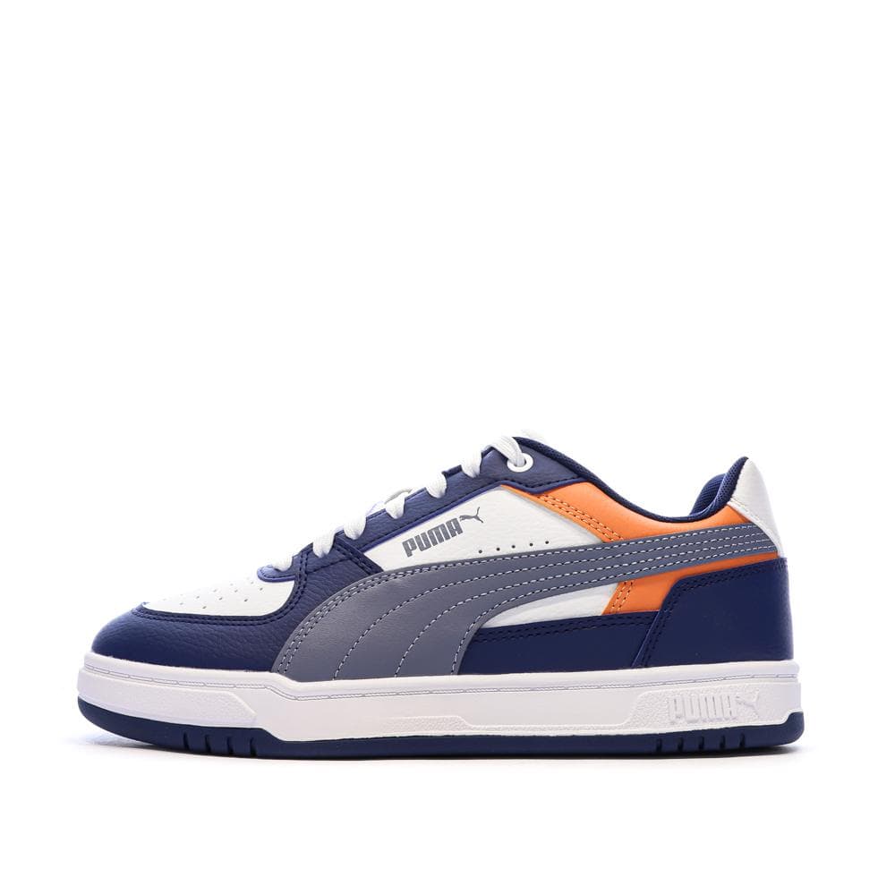 Baskets Bleu/Blanc/Orange Garçon Puma Puma Caven 1