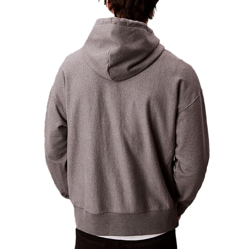 Sweat à Capuche Gris Homme Calvin Klein Jeans Premium Terry 2