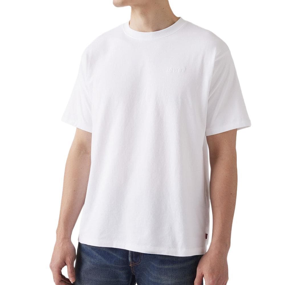 T-Shirt Blanc Homme Levi's Red Vintage Garmen A0637 1