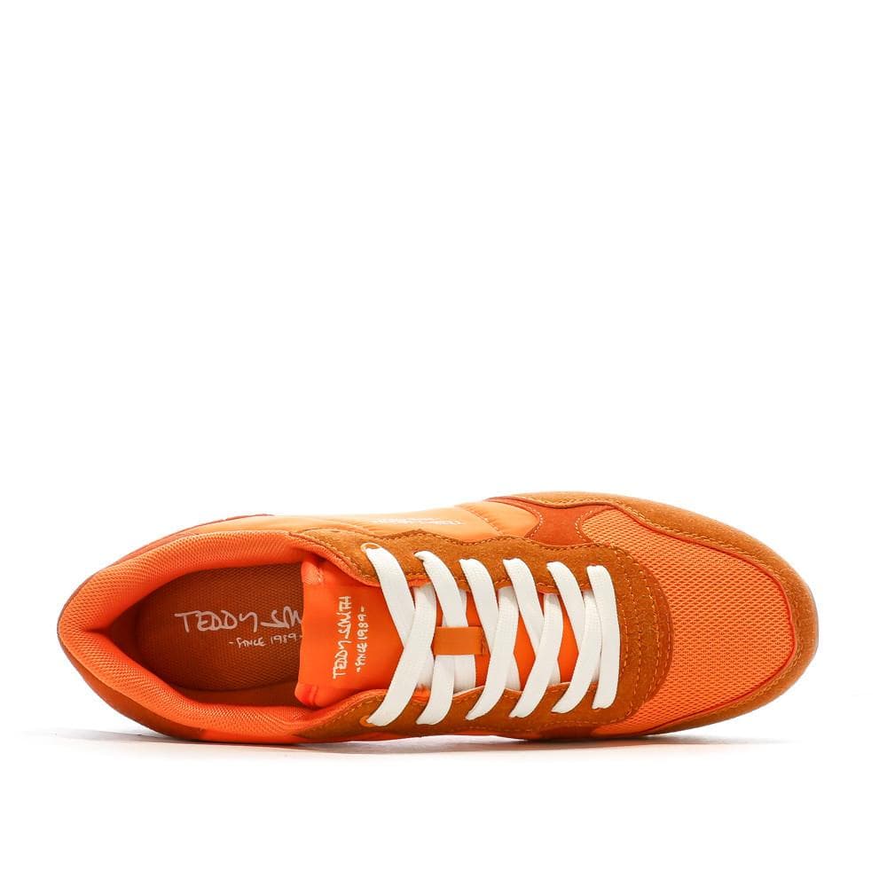 Baskets Orange Homme Teddy Smith 78385 4