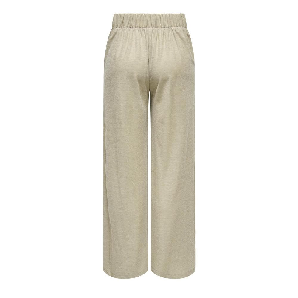 Pantalon Fluide Beige Femme JDY Geggo 2