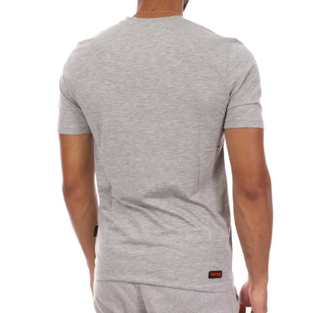 T-shirt Gris Homme Supreme Grip God 2