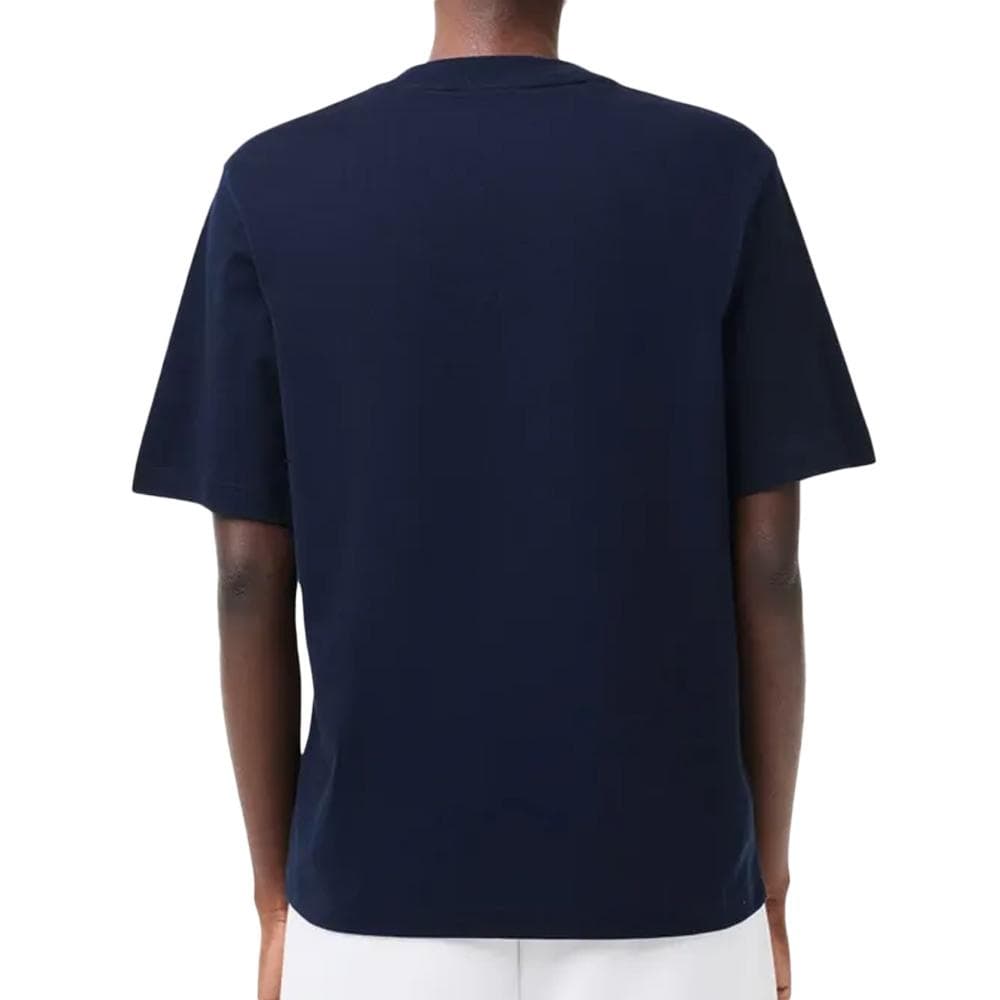 T-shirt Marine Femme Lacoste Relaxed Fit 2