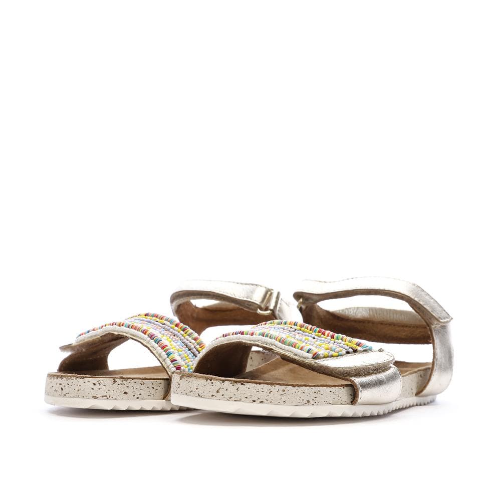 Sandales Doré et Perles Fille Mod8 Mo Charlene 6