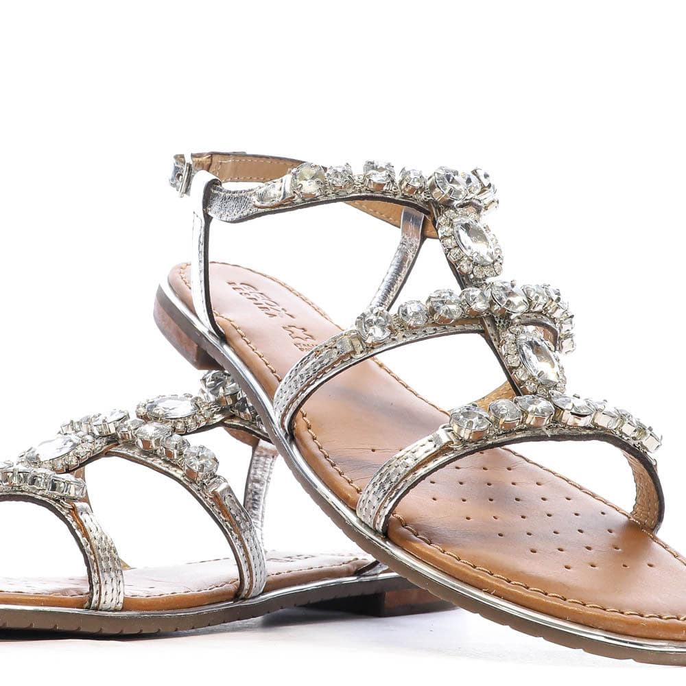 Sandales Argenté Femme Geox Sozy Plus 7