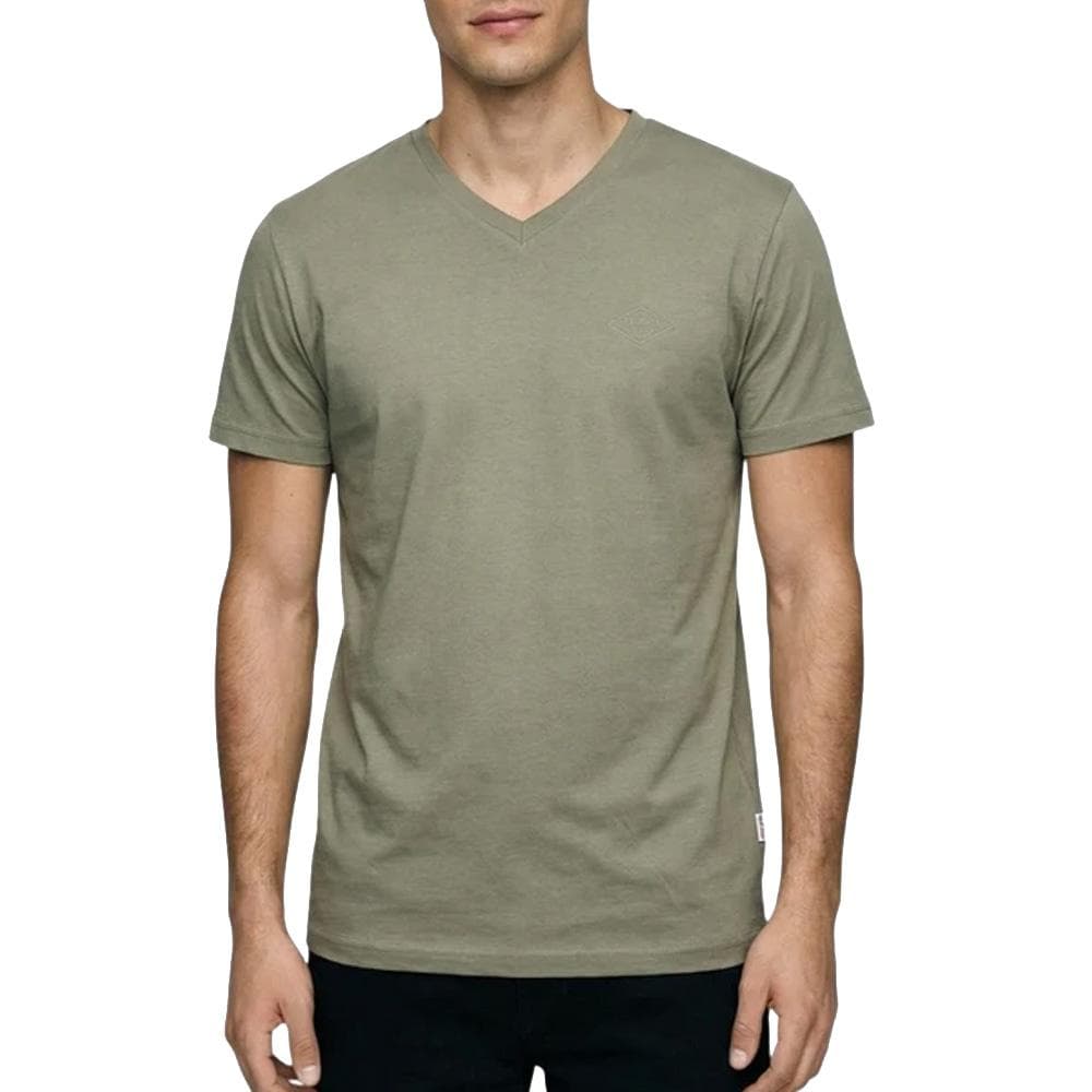 T-Shirt Kaki Homme Lee Cooper GLC1986 1
