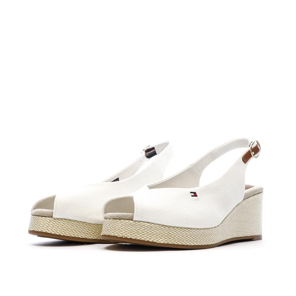 Sandales Blanches Femme Tommy Hilfiger Flag 6