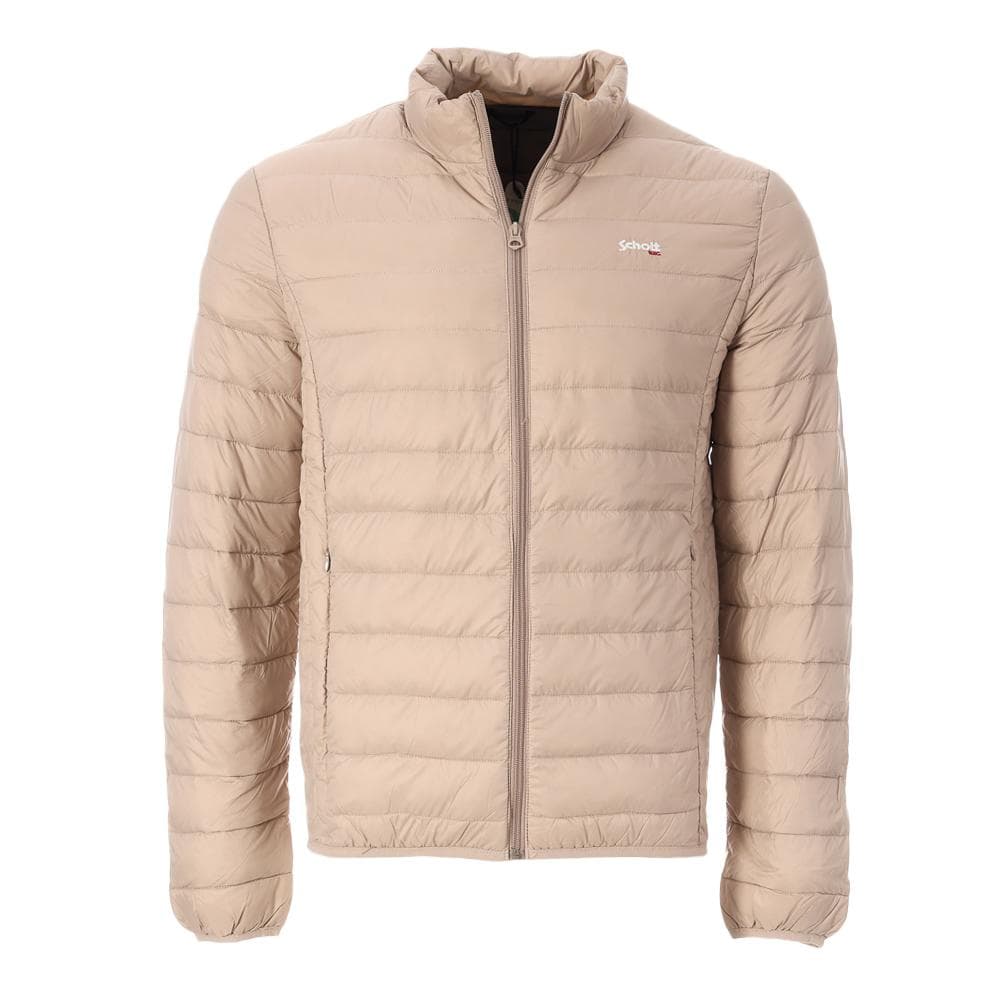 Doudoune Beige Homme Schott OAKLANDRS 1