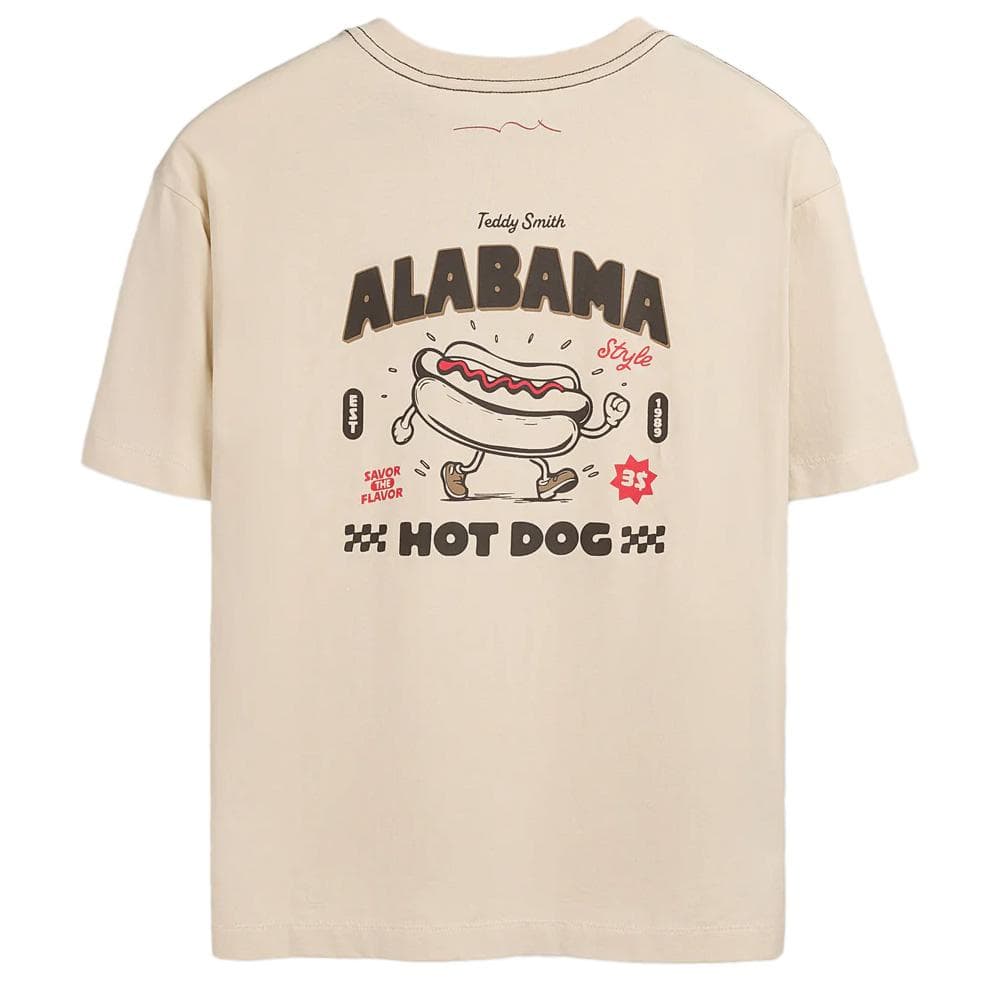 T-Shirt Beige Garçon Teddy Smith Tshade 2