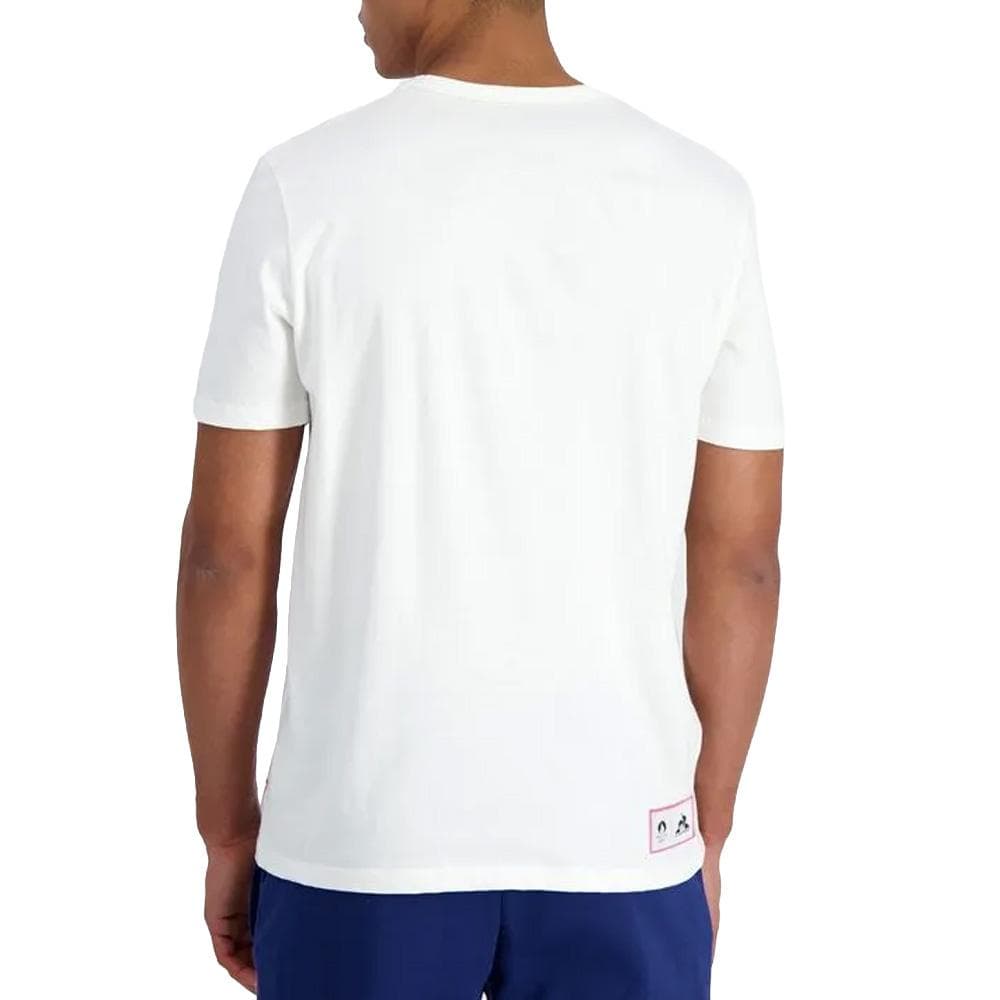 T-shirt Blanc Homme Le Coq Sportif Graphic 2