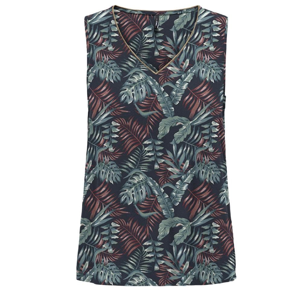 T-Shirt Marine Imprimé Femme Only Onlselina 1