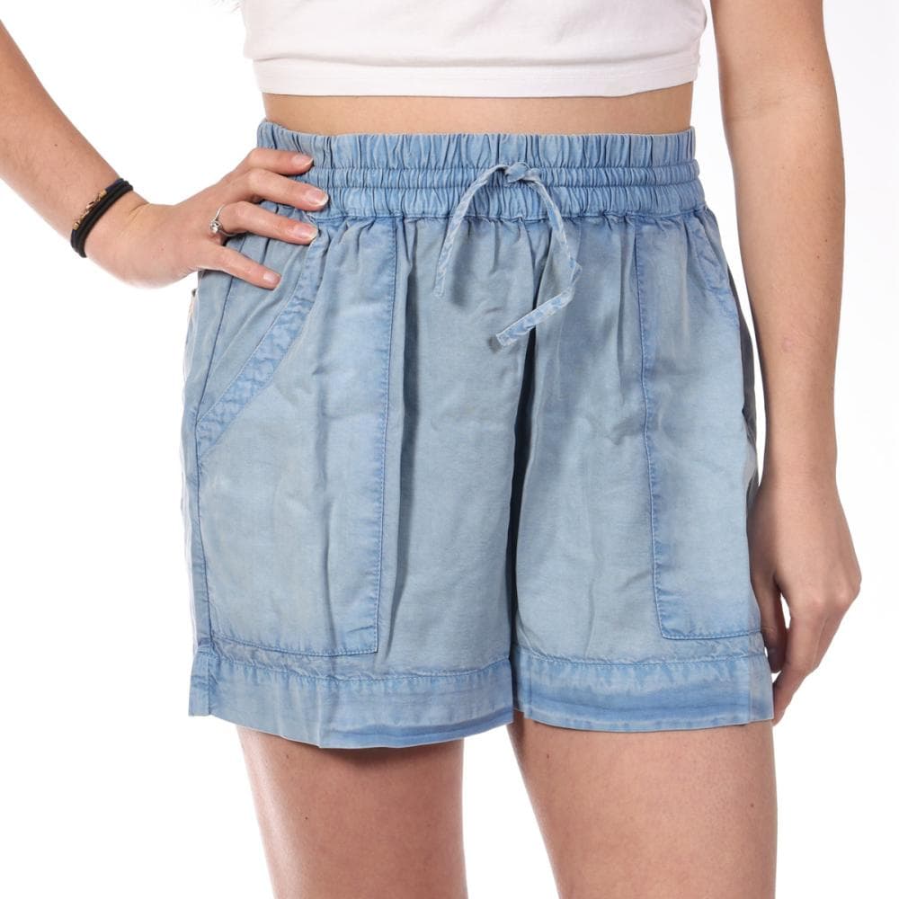 Short Bleu Femme Kaporal Veto 1