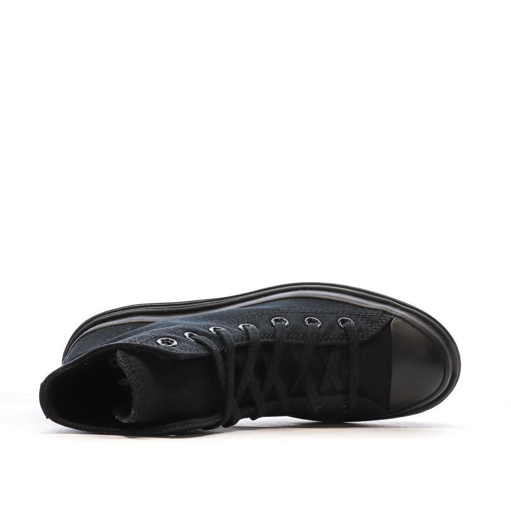 Baskets Noires Femme Converse All Star Lugged 4
