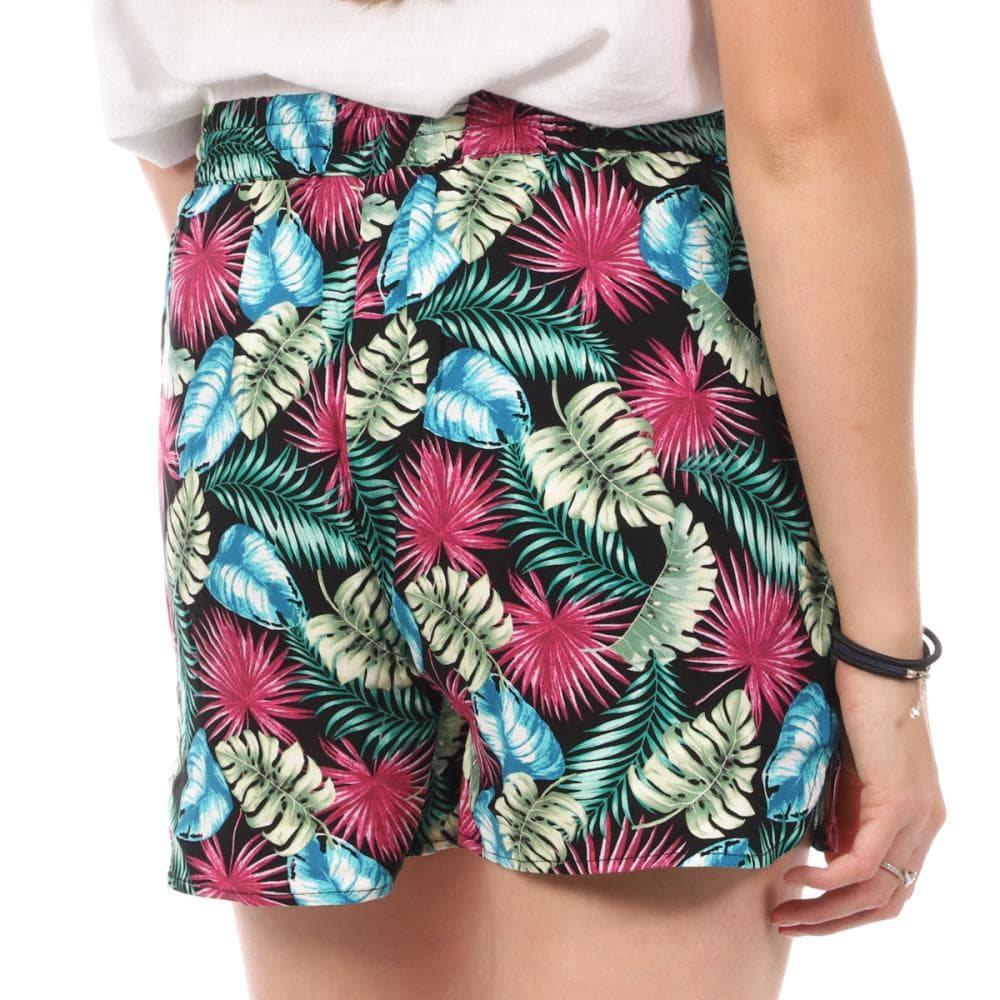 Short Noir/Rose à Motifs Femme Vero Moda Easy 2
