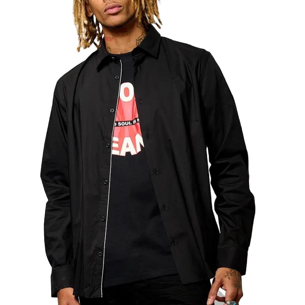 Chemise Noire Homme Kaporal BURAJ 1