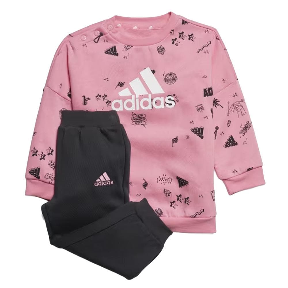 Ensemble Rose/Gris Fille Adidas I Bluv 1