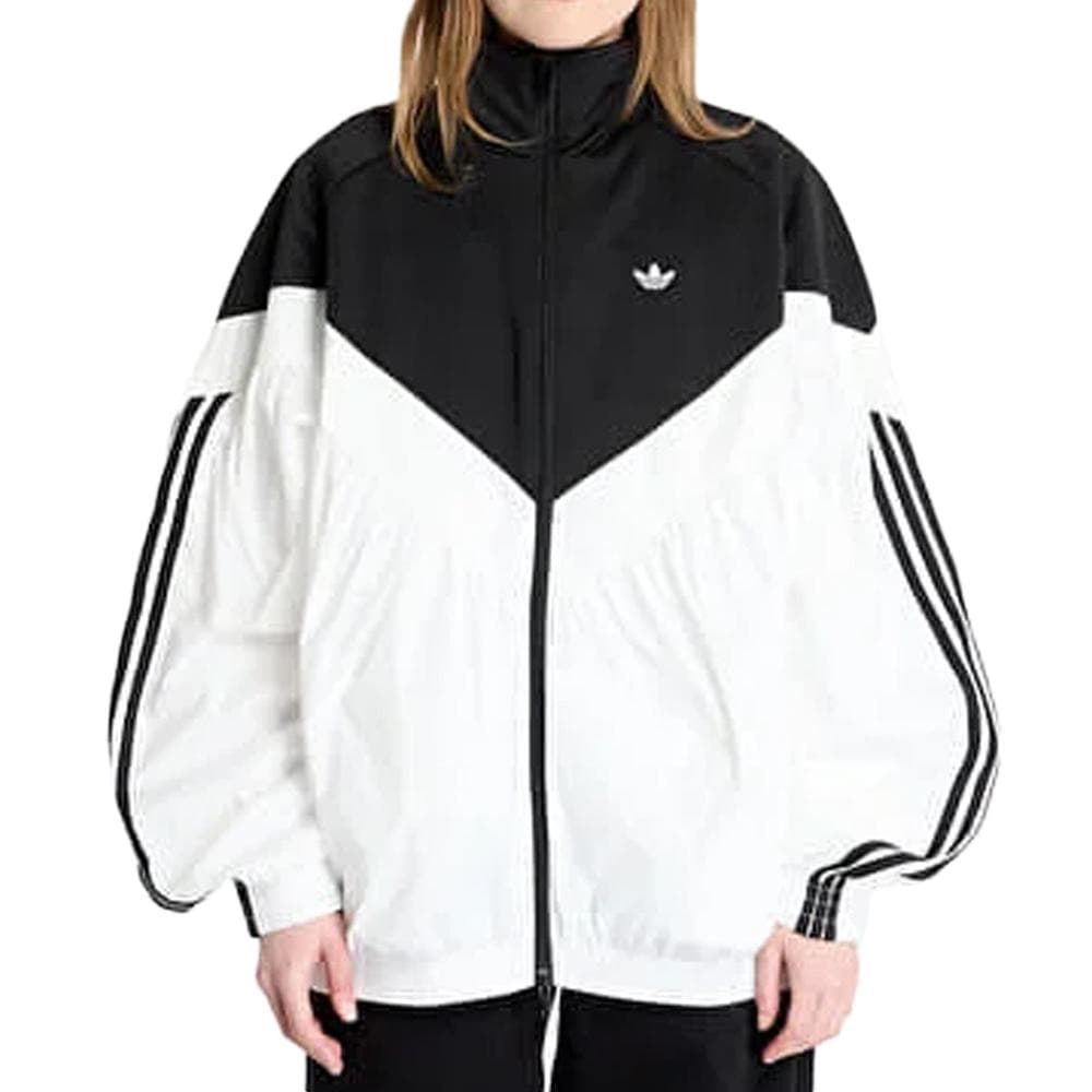 Veste Noire/Blanche Femme Adidas Tracktop 1