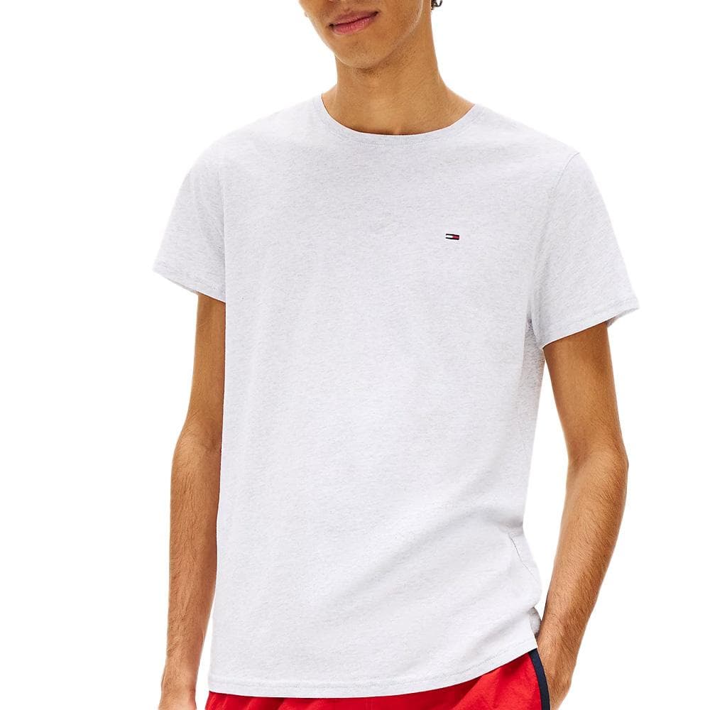 T-shirt Gris Homme Tommy Hilfiger Tjm Xslim Jersey 1