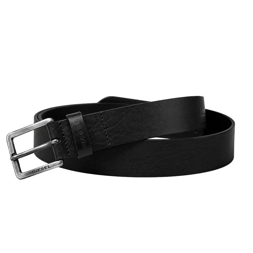 Ceinture Noir Homme Diesel Basic Belt - T 1
