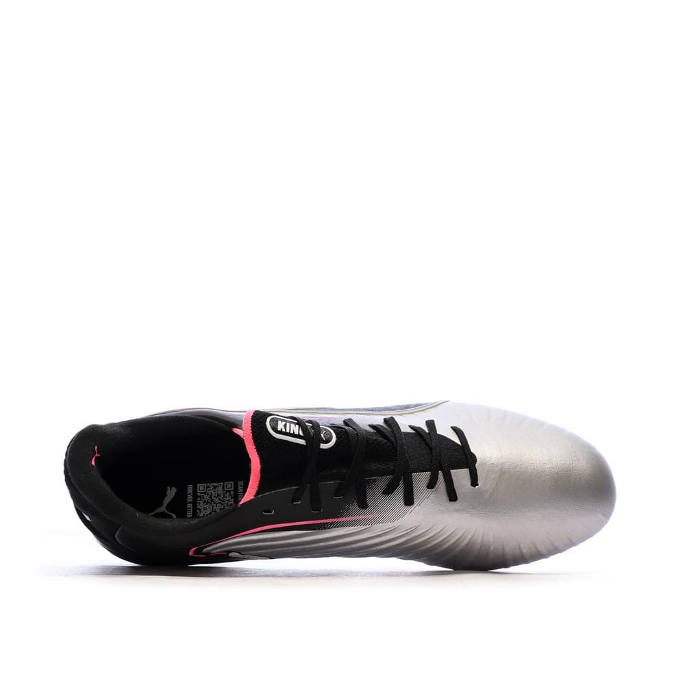 Chaussures de Football Grises/Noires Homme Puma King Ultimate 4