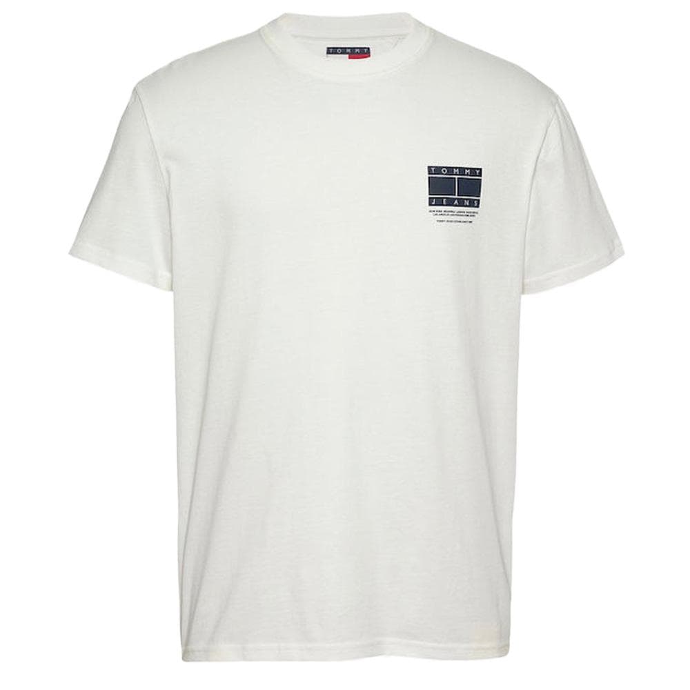 T-Shirt Blanc Homme Tommy Hilfiger Graphic 1