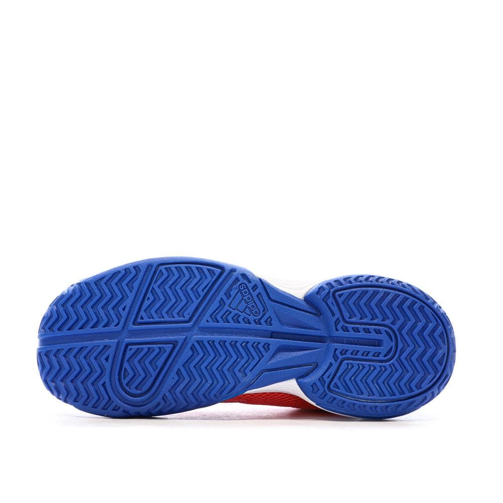 Baskets Rouges/Bleu Garçon Adidas Courtflash 5
