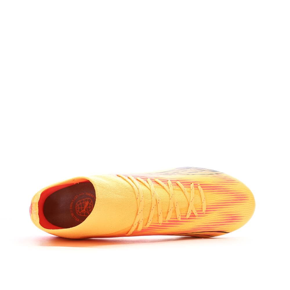 Chaussures de Football Orange, Noir Homme Puma Ultra Pro 4