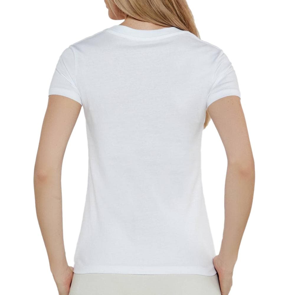 T-shirt Blanc Femme Calvin Klein Jeans Gradient 2
