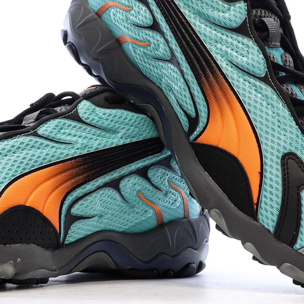 Baskets Bleu/Noir/Orange Homme Puma Inhale 7
