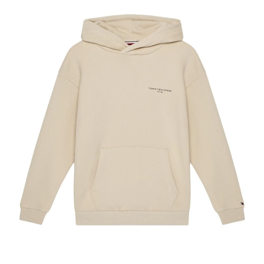 Sweat Beige Garçon Tommy Hilfiger Mini Corp Hoodie 1