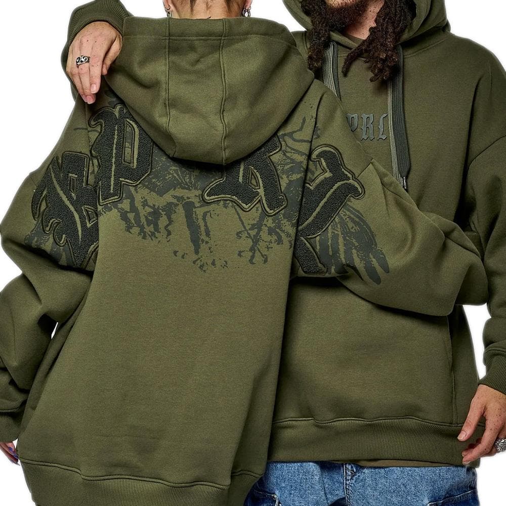 Sweat à Capuche Kaki Femme Kaporal SALTO 2