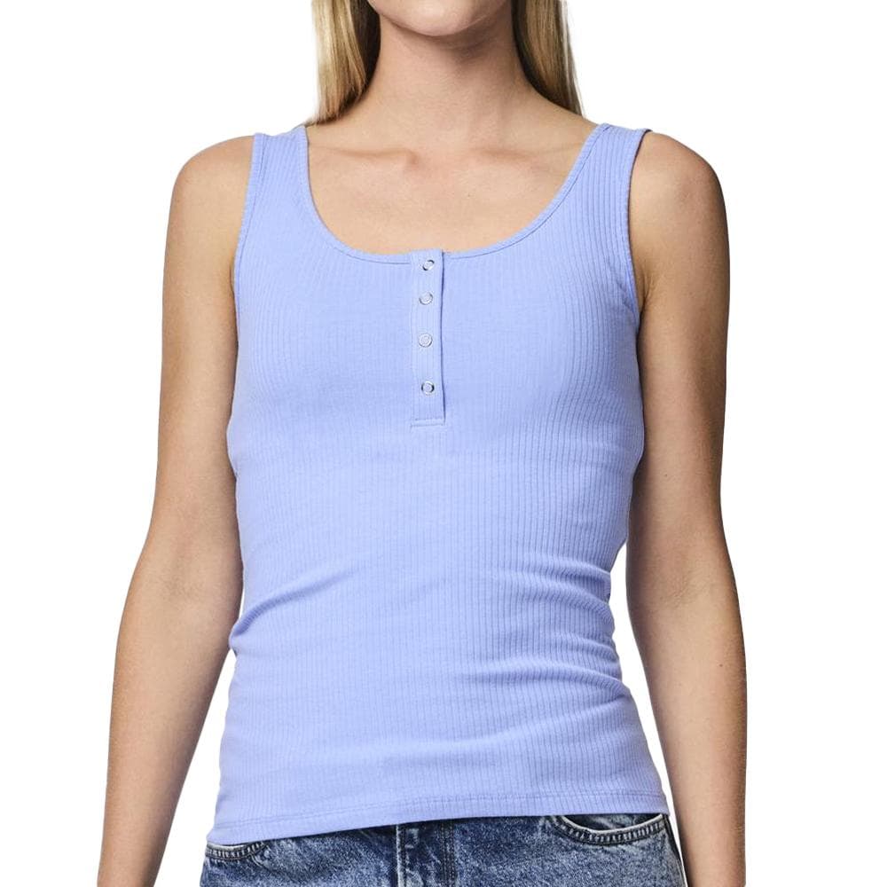 Débardeur Bleu Femme Pieces Ckitte 1