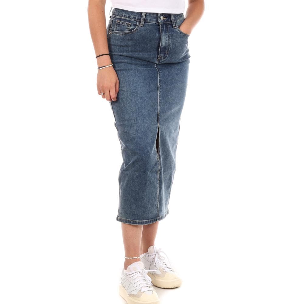 Jupe en Jean Bleu Femme Monday Premium Dark 1