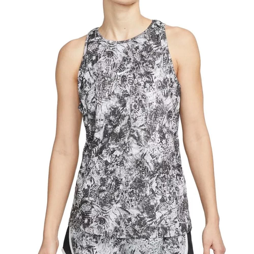 Débardeur Blanc/Gris Femme Nike Tank 1