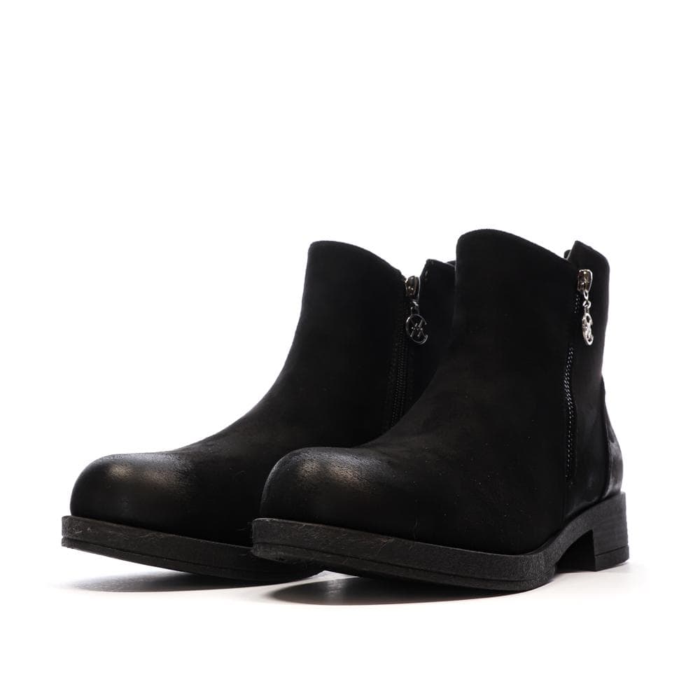 Bottines Noires Femme Chattawak 8-Vamp 6
