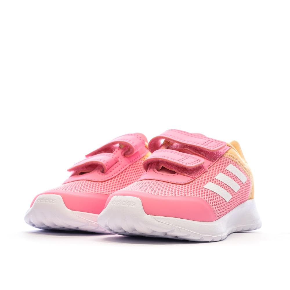 Baskets Rose/Orange Fille Adidas Tensaur Run 2.0 6