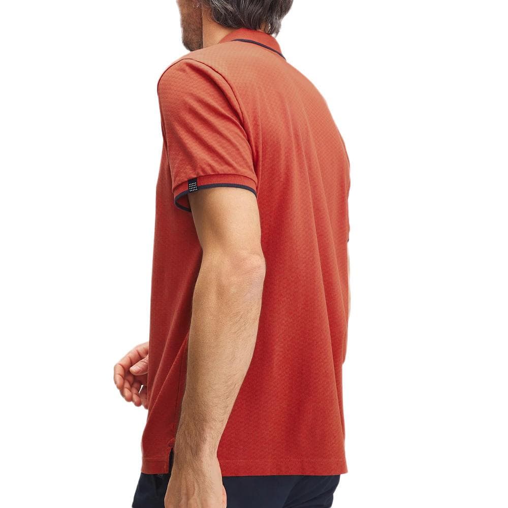 Polo terracotta Homme TBS Nory 2