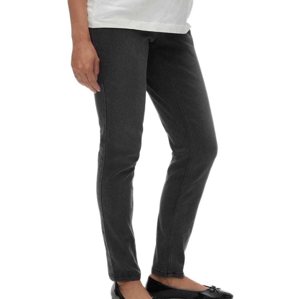 Jeggings de Grossesse Gris Femme Mamalicious Newamy 1