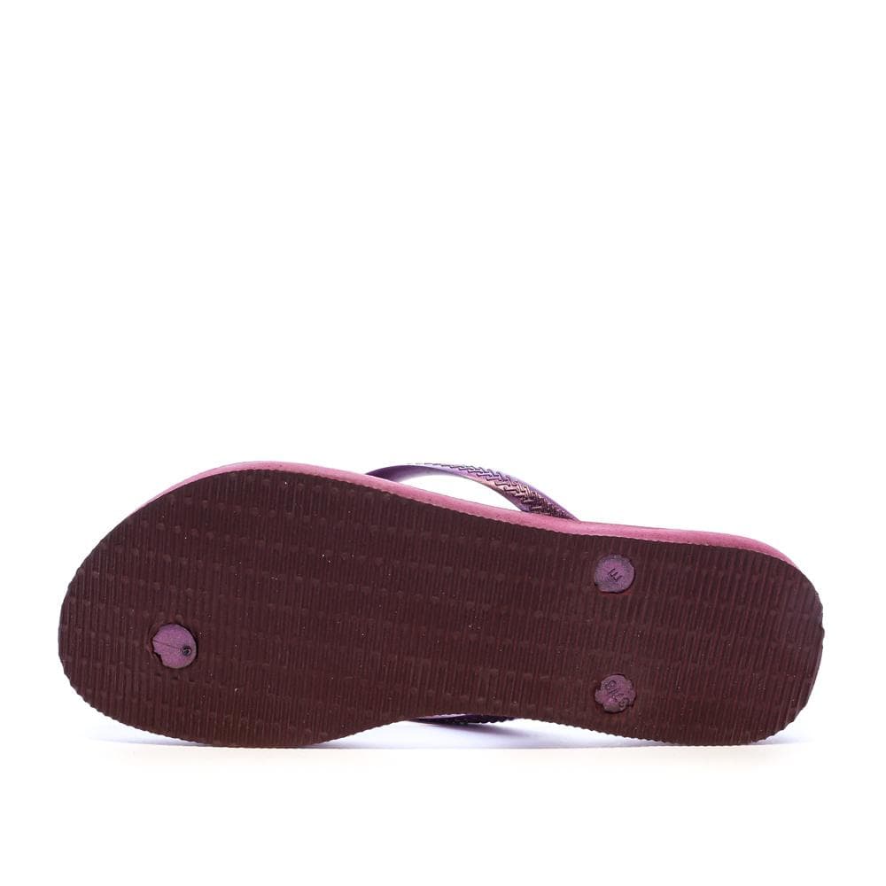 Tongs Violet Femme Havaianas Slim Logo Infradito 2