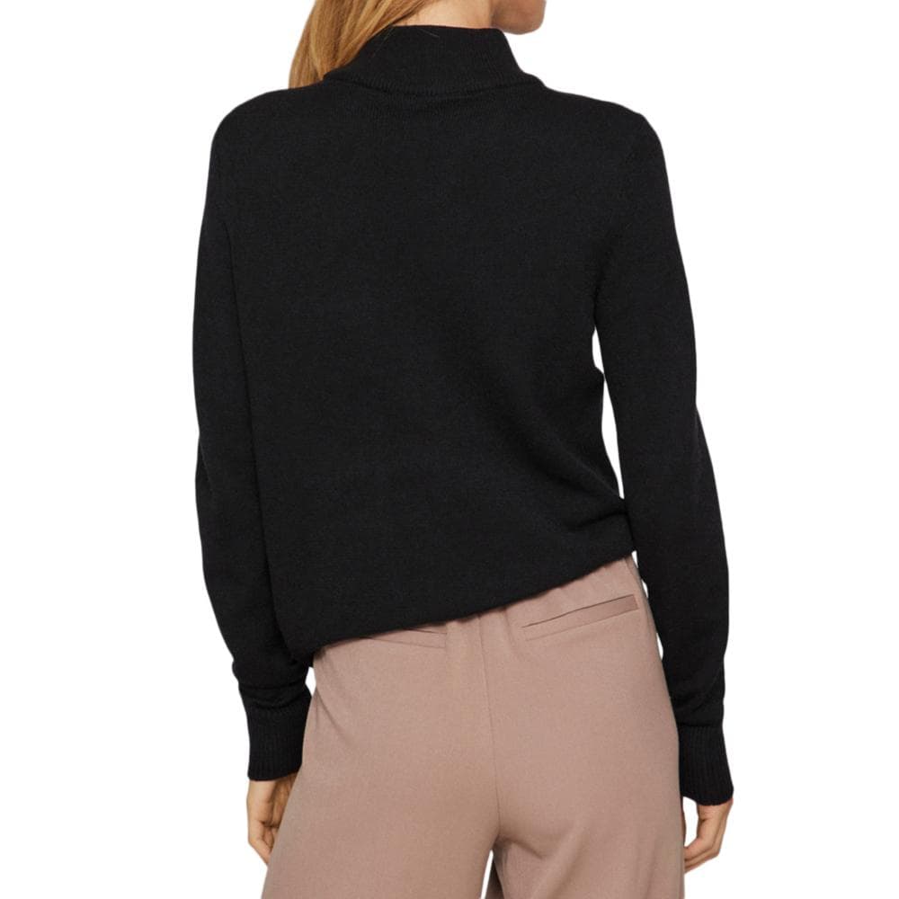 Pull Noir Femme Vila Viril 14074306 2
