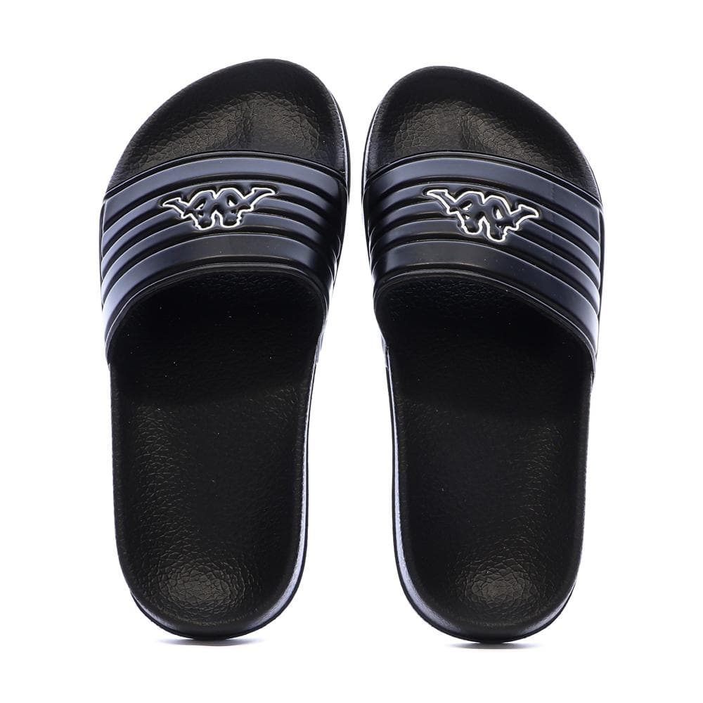 Claquettes Noir Garçon Kappa Logo Sarty Kid 2