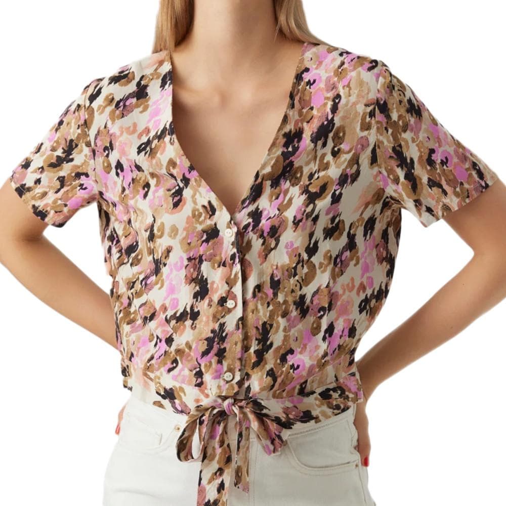Top Imprimé Beige Femme Vero Moda Measy 1
