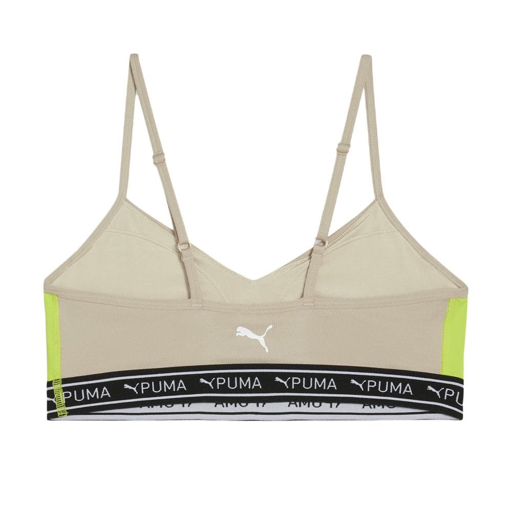 Brassière Beige/Jaune Fluo Femme Puma Move Strong 2
