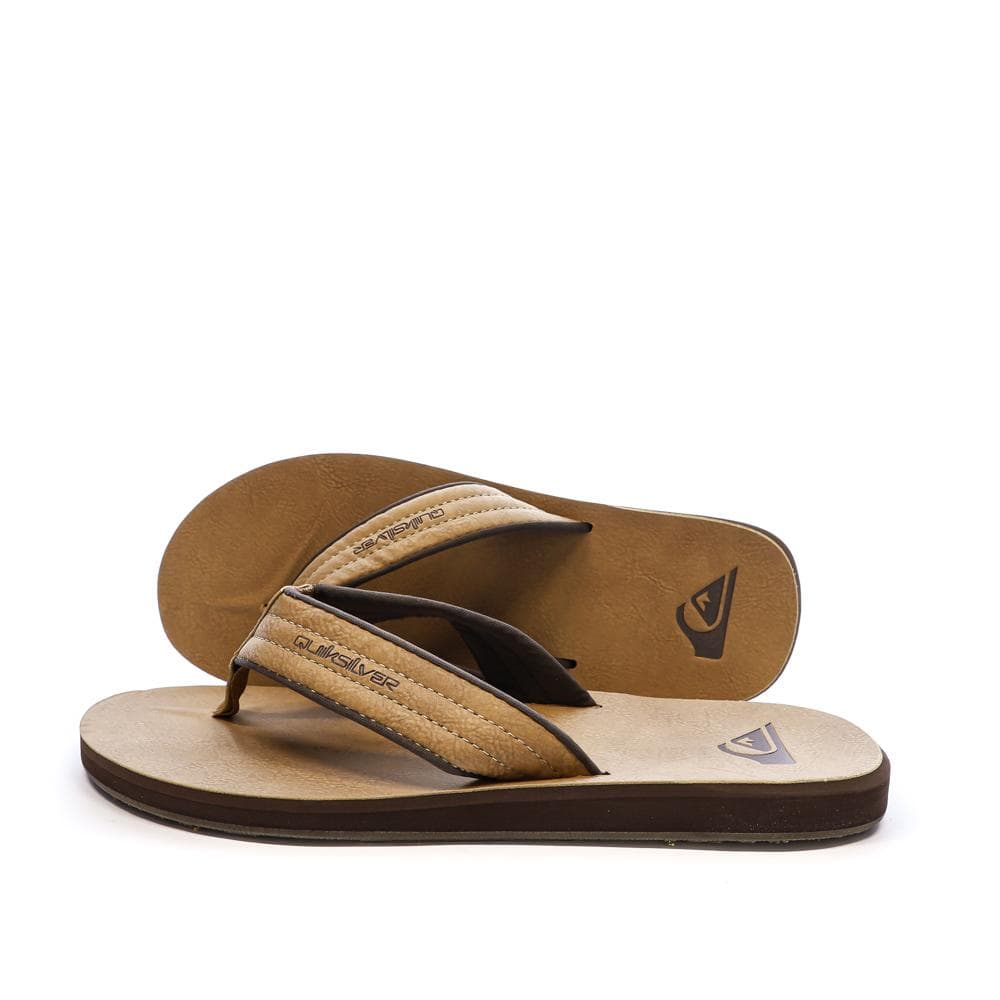 Tongs Camel Homme Quiksilver Carver Nubuck 1