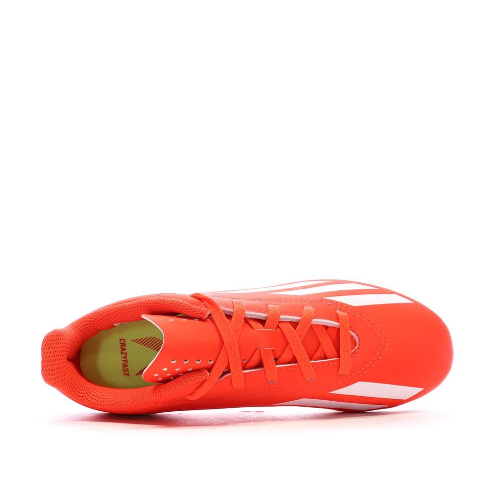 Chaussures de Foot Orange Junior Adidas X Crazyfast Club FxG 4