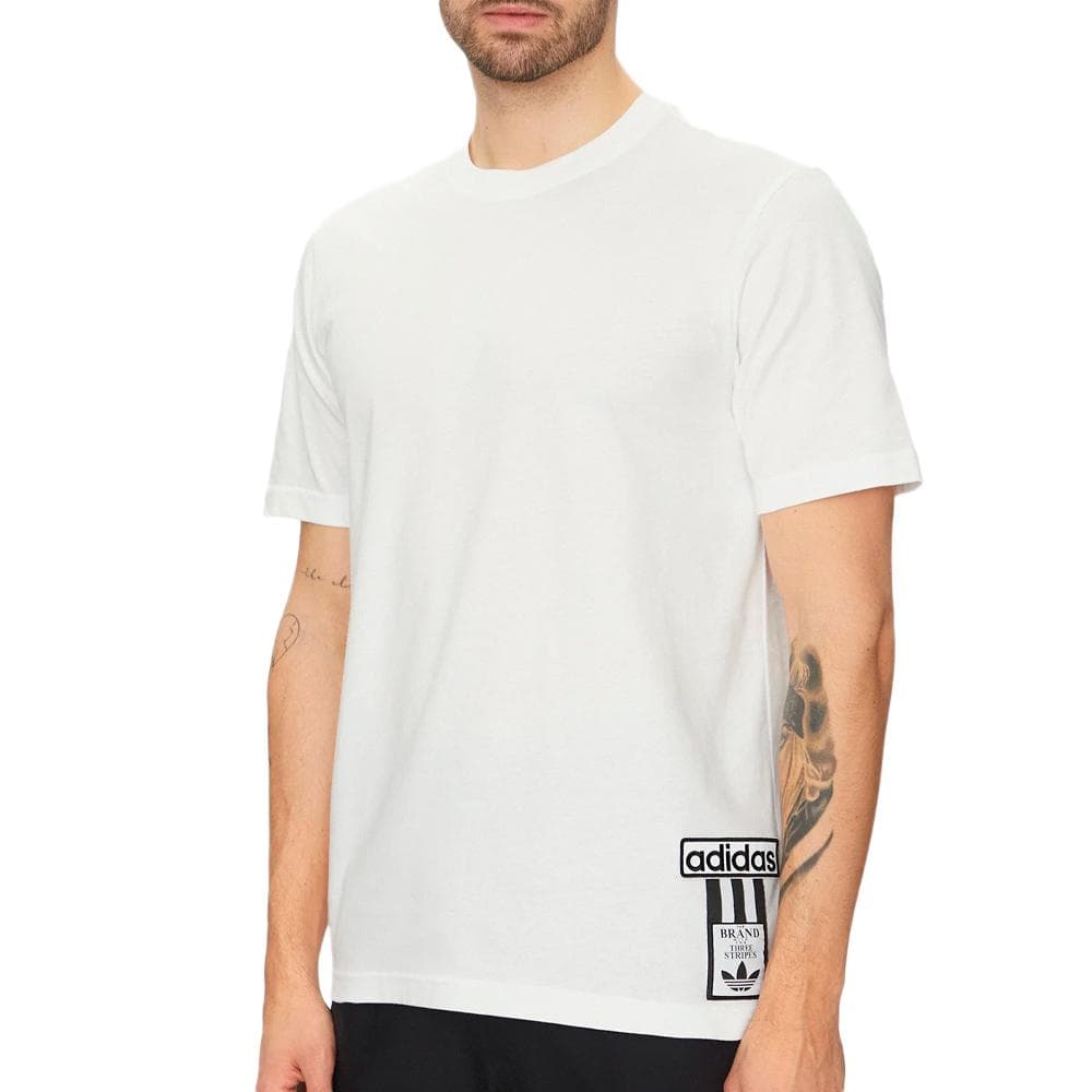 T-Shirt Blanc Homme Adidas Adibreak 1